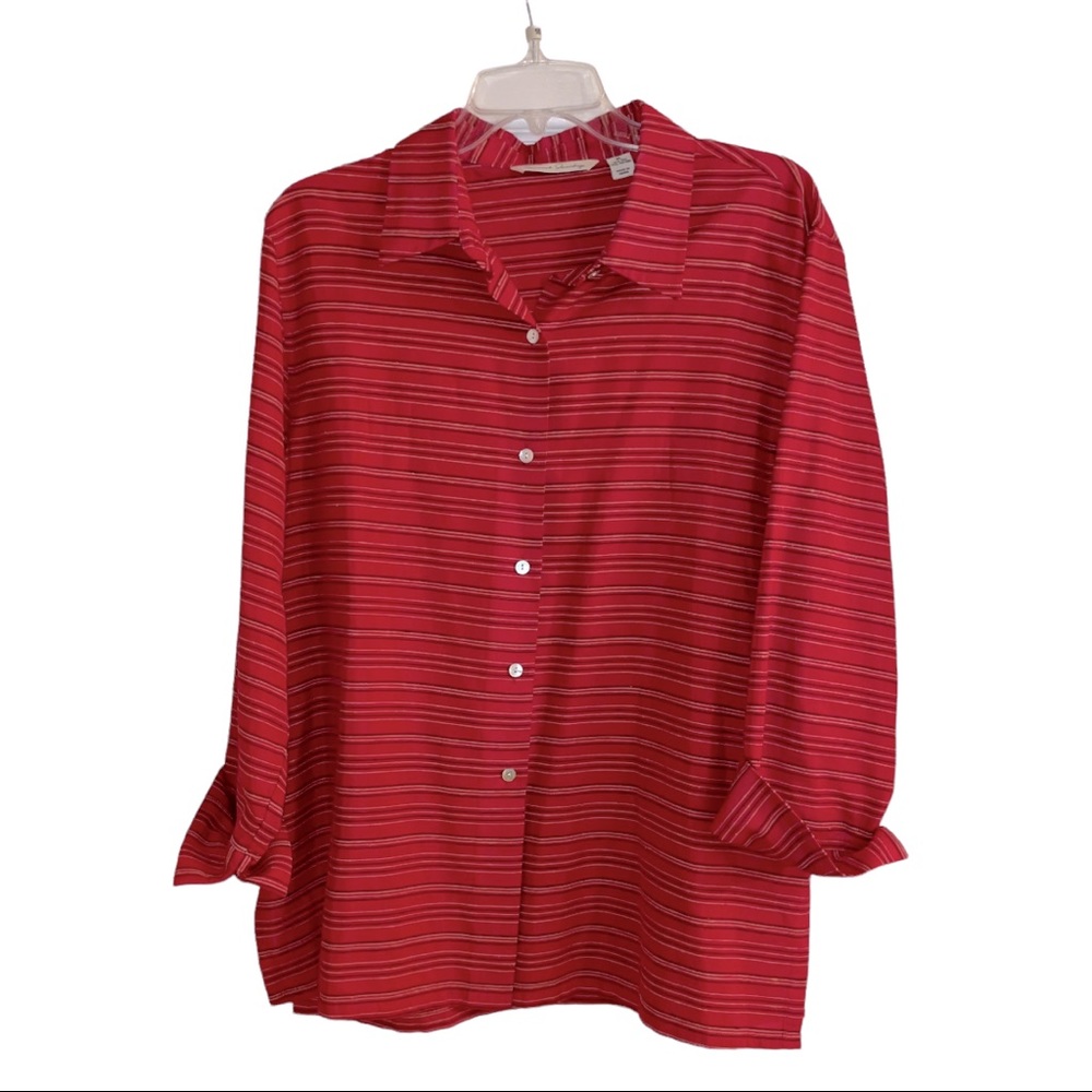 French Laundry Silk and Cotton Top